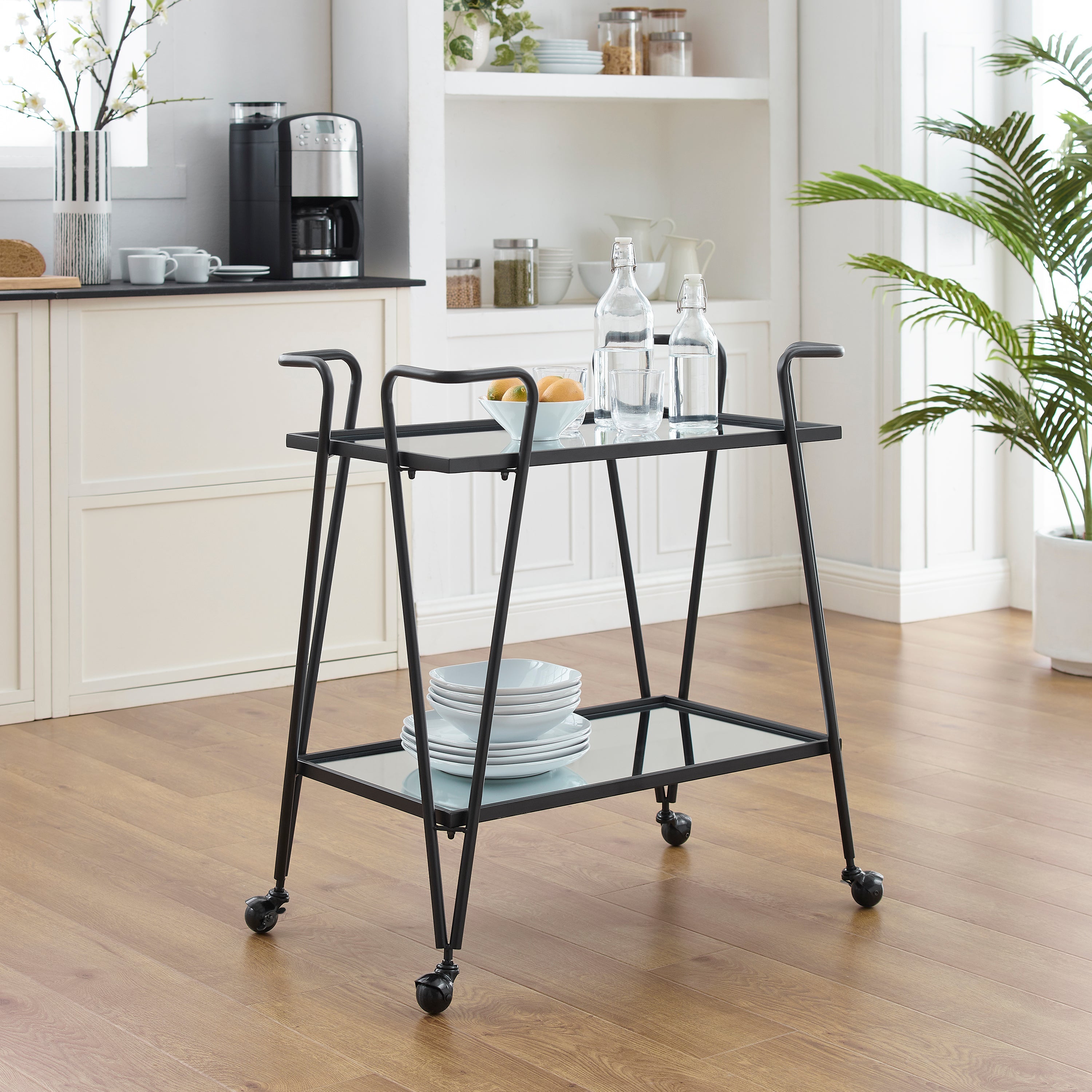 Ellie Bar Cart - Black
