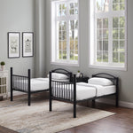 Dylan Twin Bunk Bed - Black Matte
