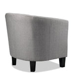 Enzo Tub Chair - Grey
