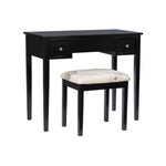 Virginia 2-Piece Vanity Set - Black