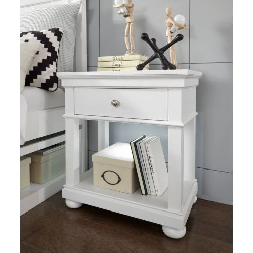 Canterbury Night Table - Natural White