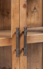 Country Cabinet - Rustic Brown