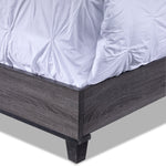 Amber 3-Piece Queen Bed - Grey, Black