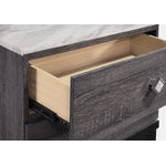 Amber 6-Piece King Bedroom Package - Grey, Black