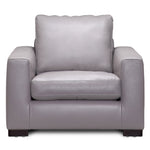 Anderson Leather Chair - Ash