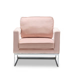 Angelo accent chair - blush