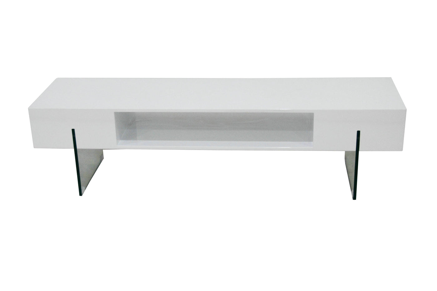 Arielle 59" TV Stand - White