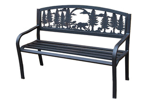 Laola Steel Outdoor Bench