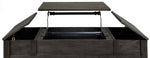 Brandon Lift-Top Coffee Table - African Grey