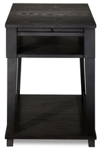 Brandon Chairside Table - African Grey