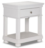 Canterbury Night Table - Natural White