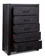 Canyon 5 Drawer Chest - Dark Brown
