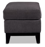 Crizia Ottoman - Dark Grey