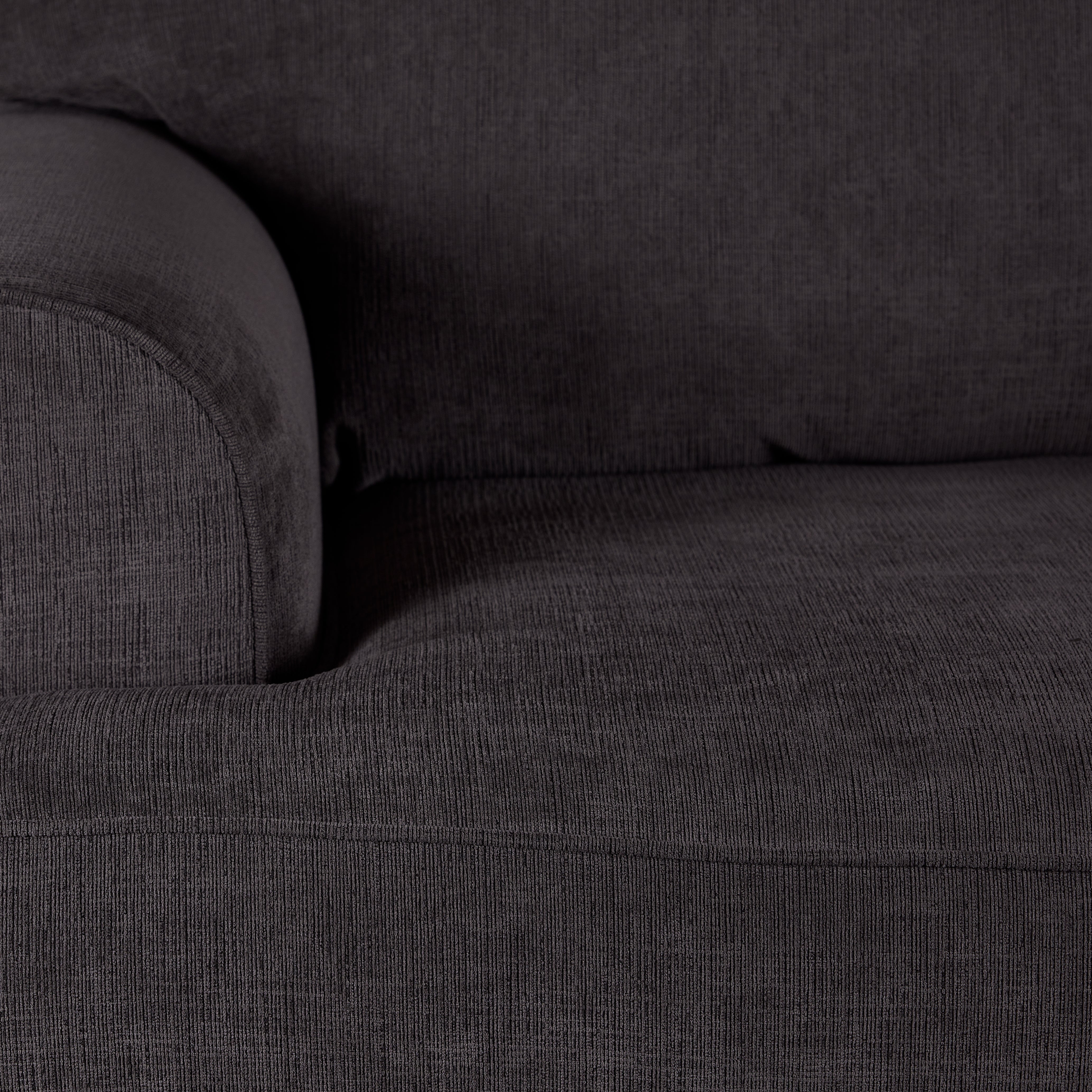 Crizia Sofa and Loveseat Set - Dark Grey