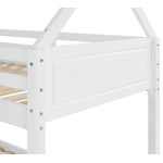 Georgie Twin over Twin Bunk Bed House - White