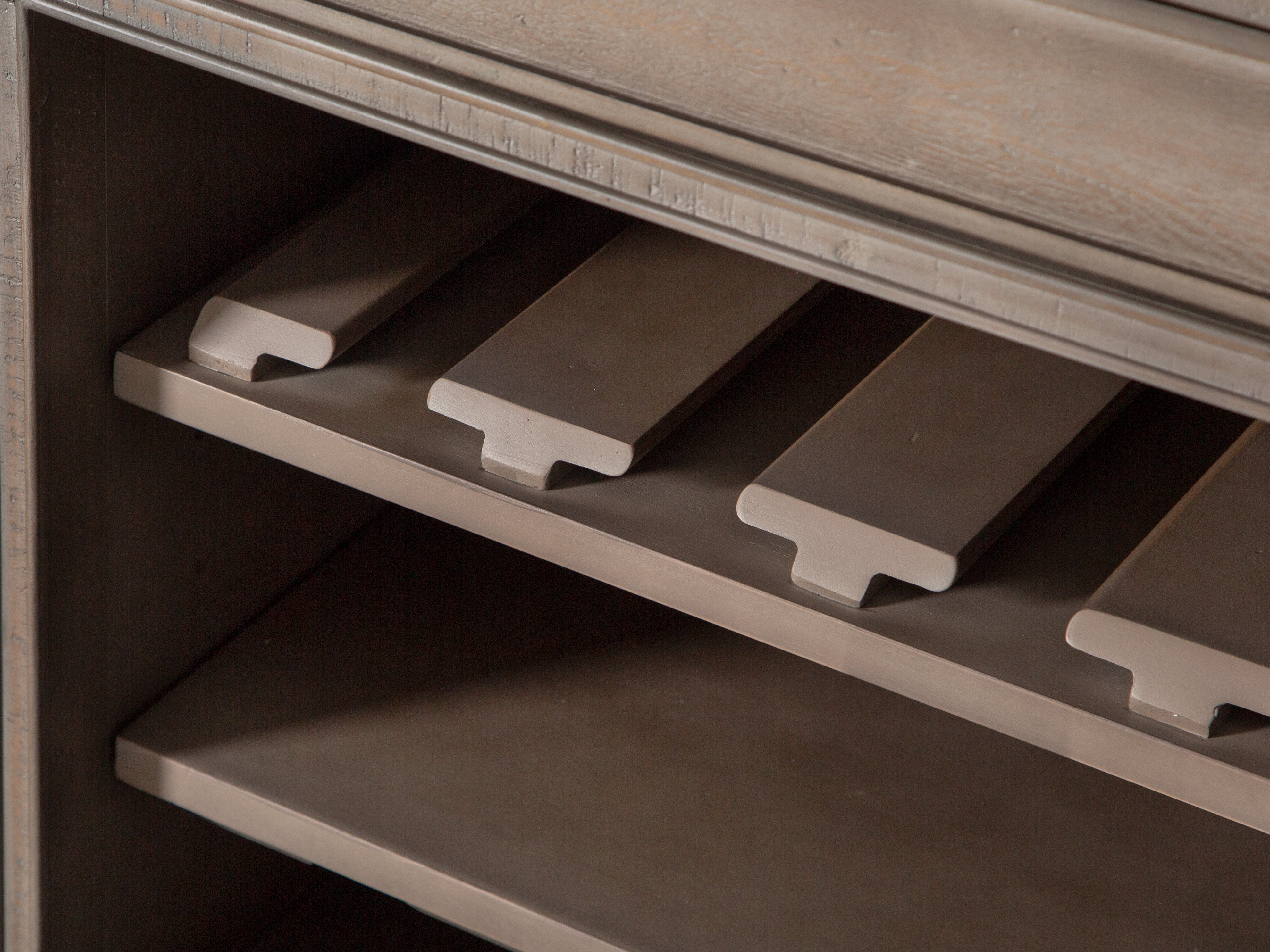 Paxton Place Buffet - Grayish Brown