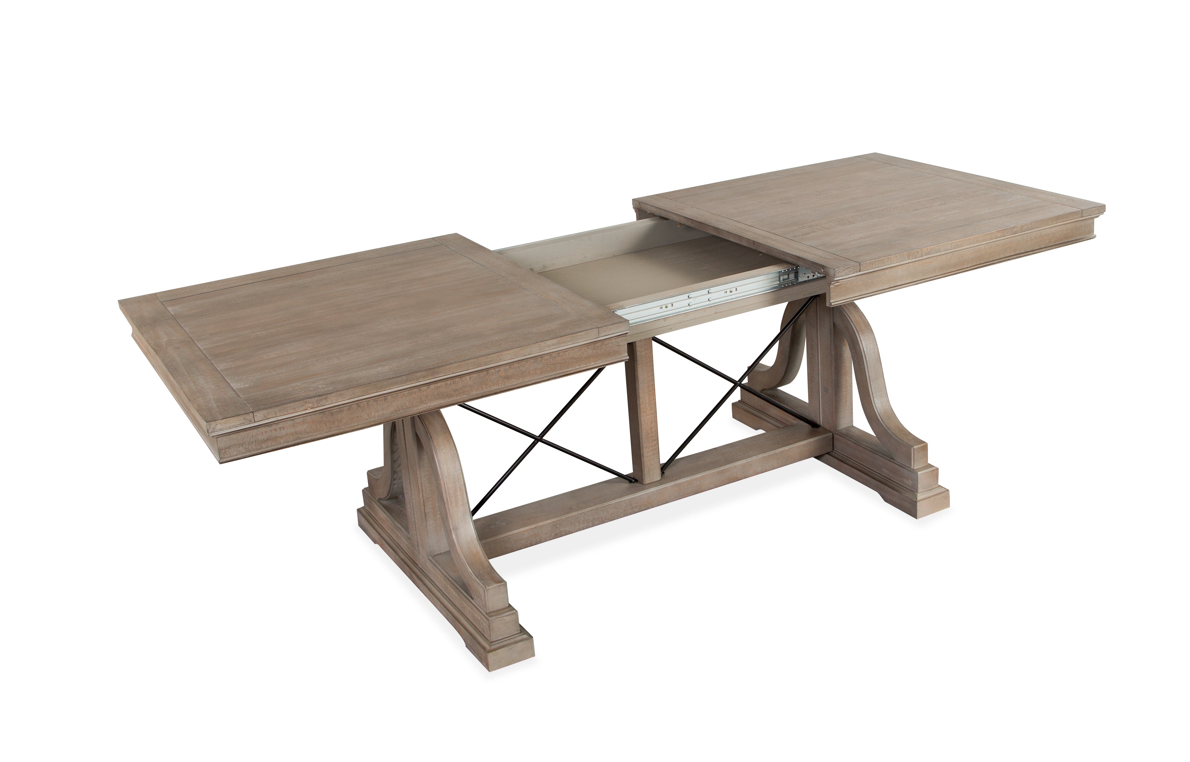 Paxton Place Extendable Dining Table - Grayish Brown