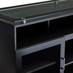 Damien Flat Panel Television Stand - Black