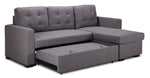 Dustin Pop-Up Sofa Bed - Grey