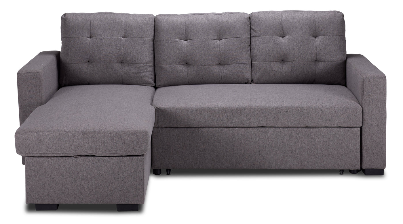 Dustin Pop-Up Sofa Bed - Grey
