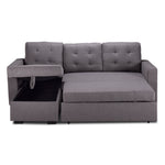 Dustin Pop-Up Sofa Bed - Grey