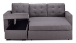 Dustin Pop-Up Sofa Bed - Grey