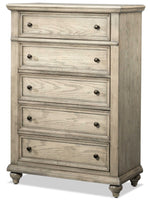 Emma 5-Piece Full Bedroom - Oak