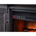 Preston Fireplace TV Stand - Charcoal