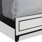 Frost 5-Piece King Bedroom Package - White, Black