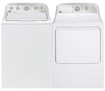 GE White Top-Load Washer (4.9 cu. ft) & Electric Dryer (7.1 cu. ft.) - GTW490BMRWS/GTD40EBMRWS