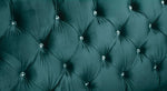 Ryo Tufted  Velvet Loveseat - Teal