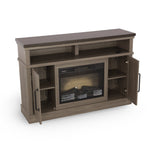 Heartland Fireplace TV Stand - Grey