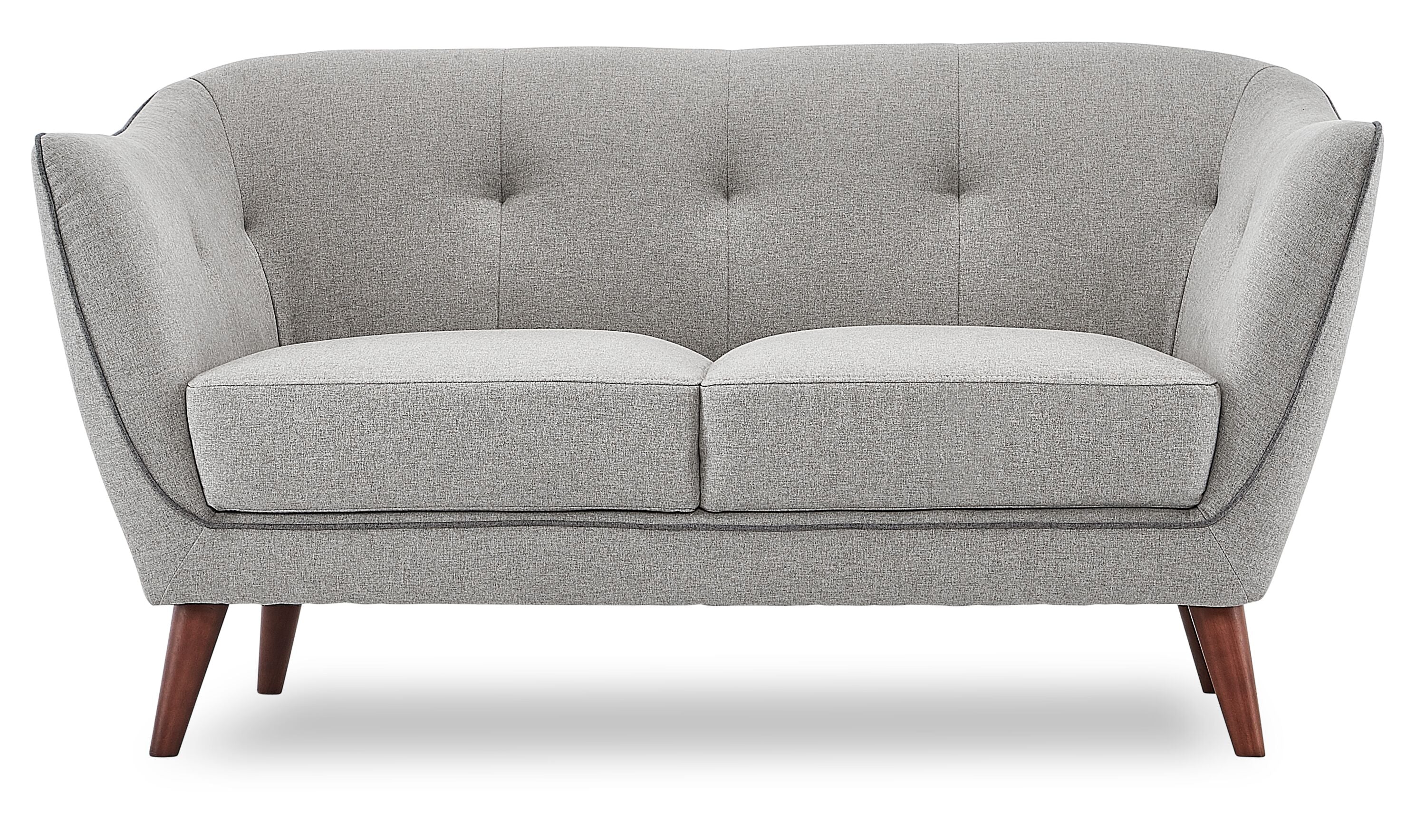Ava II Loveseat - Light Grey