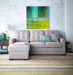 Dannery Pop-Up Sofa Bed - Light Grey