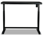 Maddox Adjustable Height Desk - Black