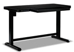Maddox Adjustable Height Desk - Black