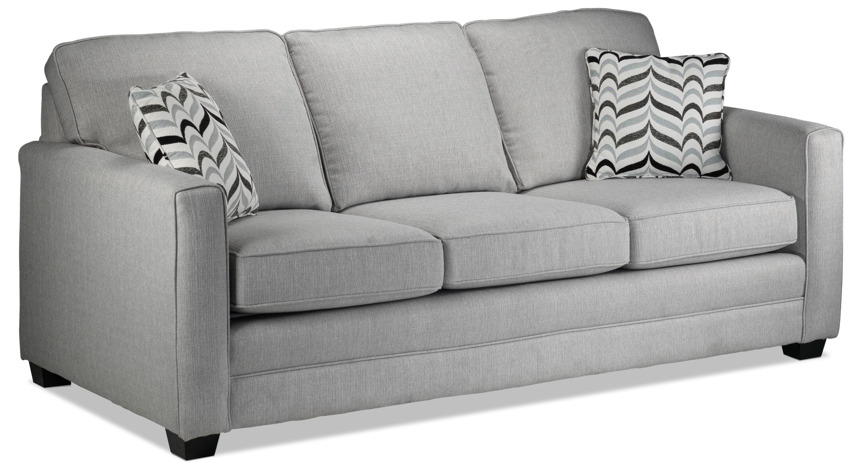 Penelope Sofa and Loveseat Set - Grey