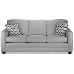 Penelope Sofa and Loveseat Set - Grey