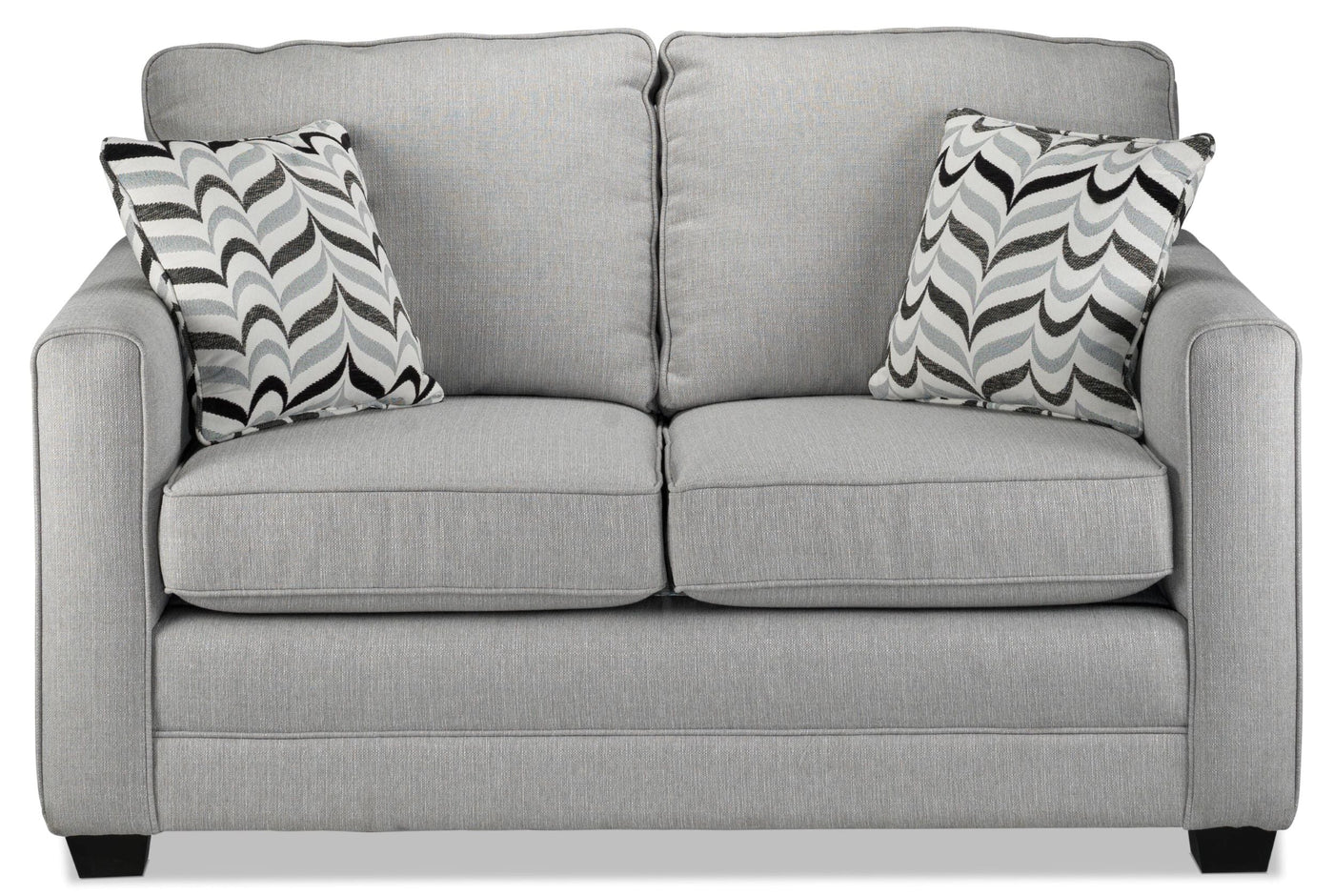 Penelope Sofa and Loveseat Set - Grey