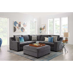 Selene 2 Pc. Sectional with Left-Facing Corner Sofa - Slate