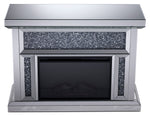 Hollywood Fireplace - Mirrored Glass