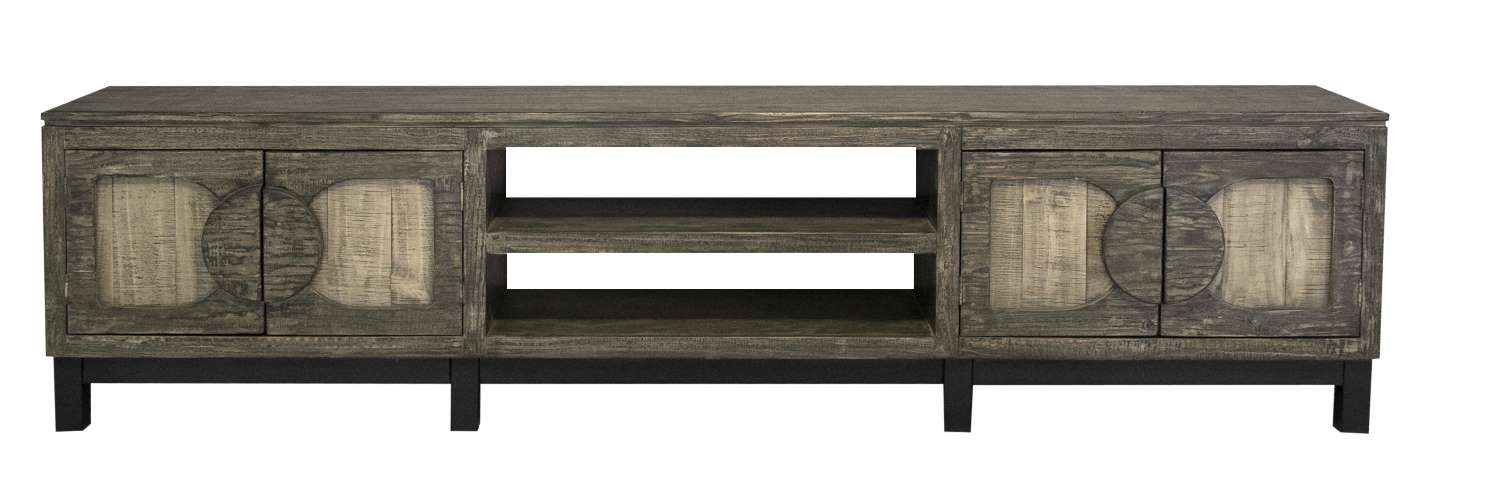 Cosala 93" TV Stand - Brown