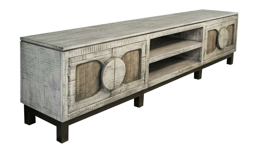 Cosala 93" TV Stand - White