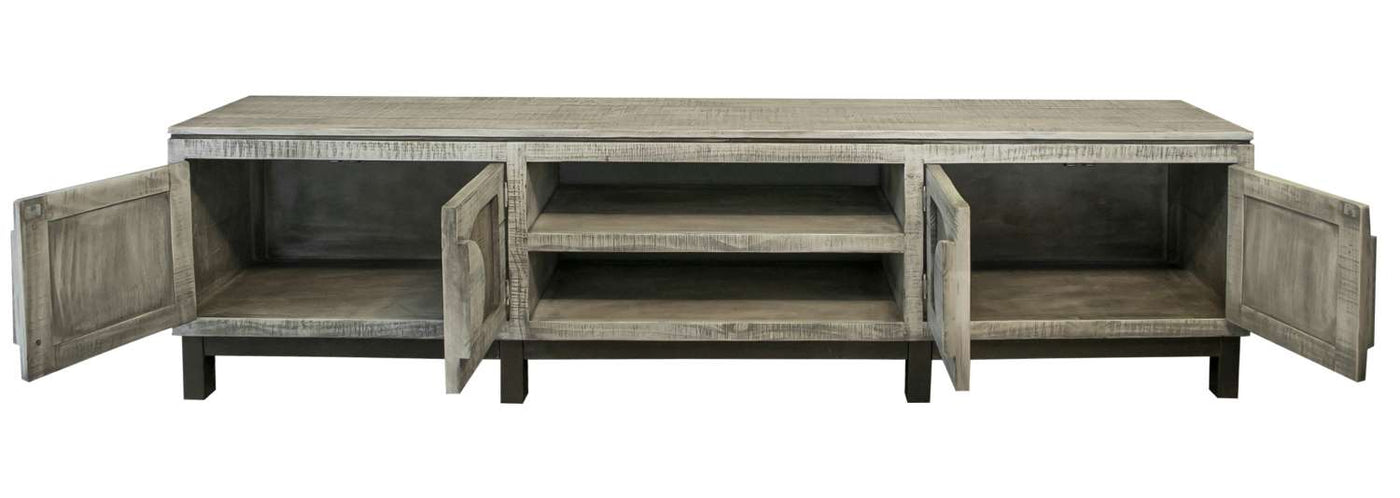 Cosala 93" TV Stand - White