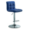 Ivy Bar Height Stool - Navy, Chrome