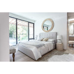 Ayothaya Upholstered Platform Queen Bed - Horizon Grey