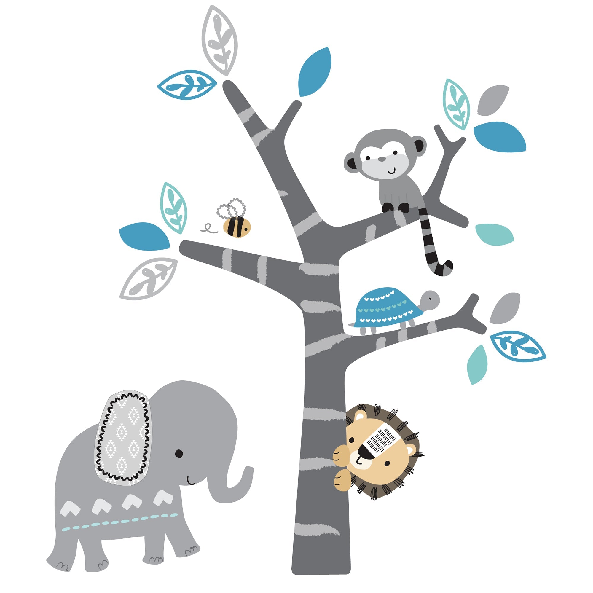 Jungle Fun Wall Decals