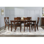 Kingstown 7-Piece Dining Room Set - Chocolate
