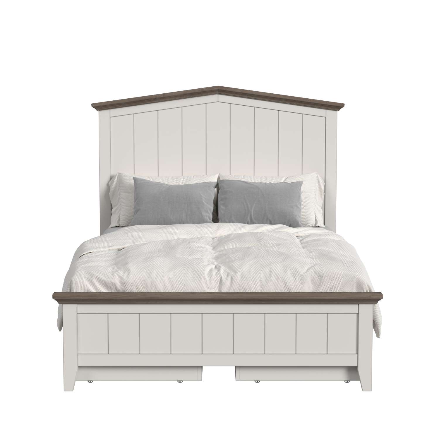 Lodge 3-Piece Full Bed - Cream