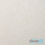 Simmons "Beautyrest" Organic Cotton Crib Mattress - White